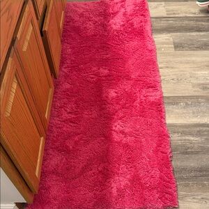 Kate Spade Plush Pink extra Long Bath Mat